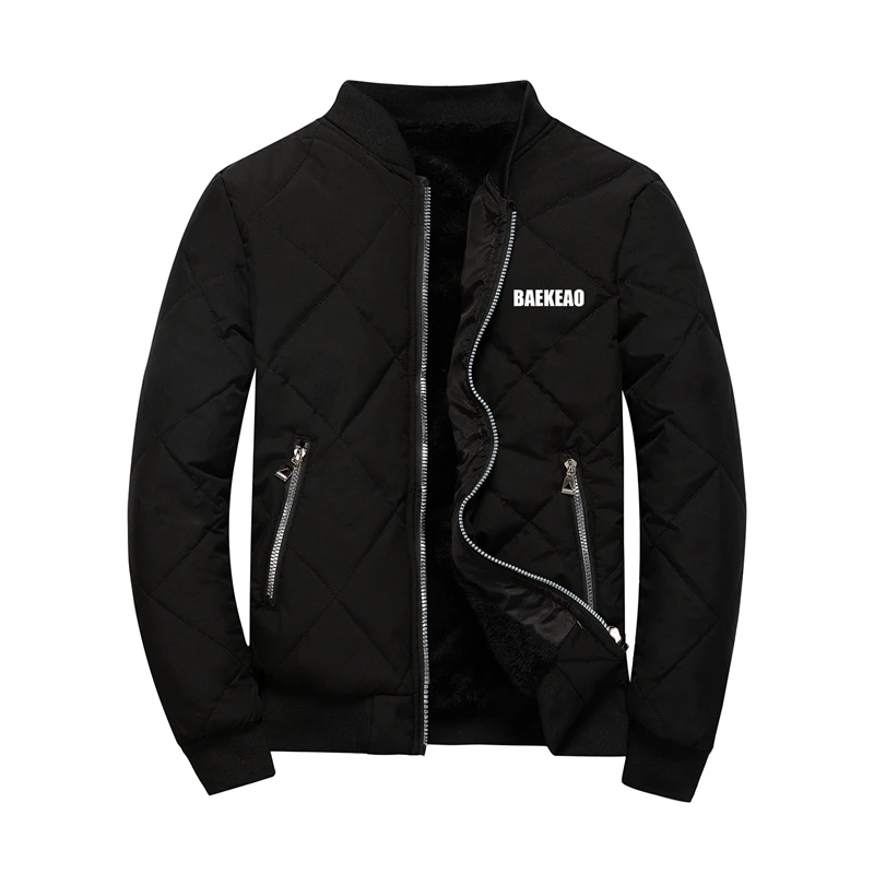 

Men's Jacket MTB Bike Winter Casual Slim Warm Fleece Cycling Jacket Windproof Thick Outdoor Road Mountain Bicycle Men Down Coats