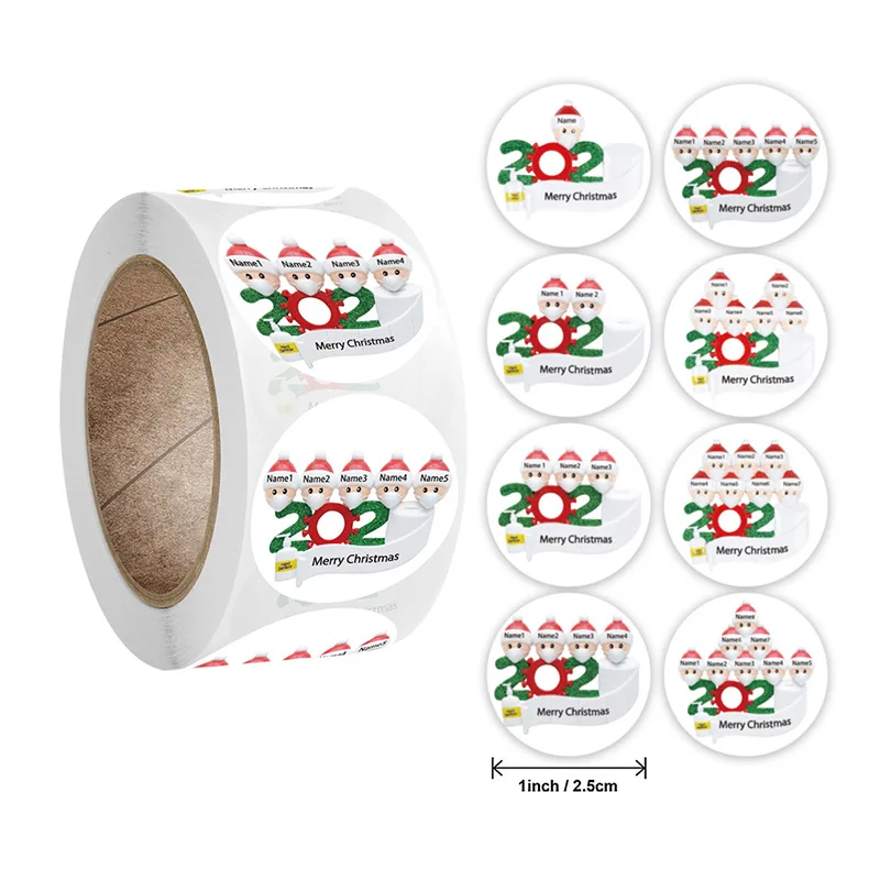 

Sticker Christmas day decorative gift series sticker label