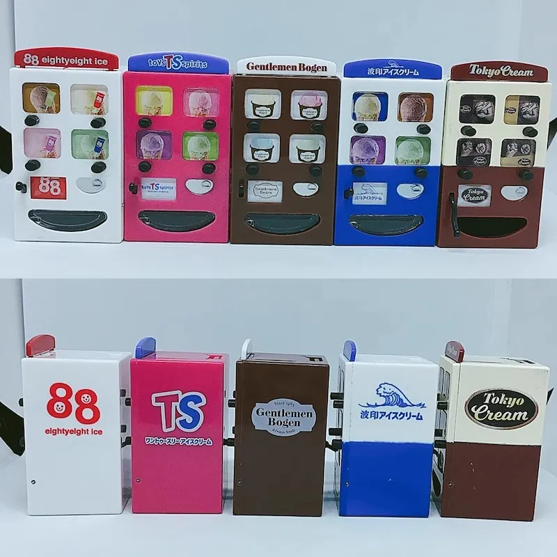 Фото Капсульные фигурки Toys Spirits Gashapon: милые миниатюрные аниме-куклы в виде фигурок из торговых автоматов с мороженым, декор, подарок №1