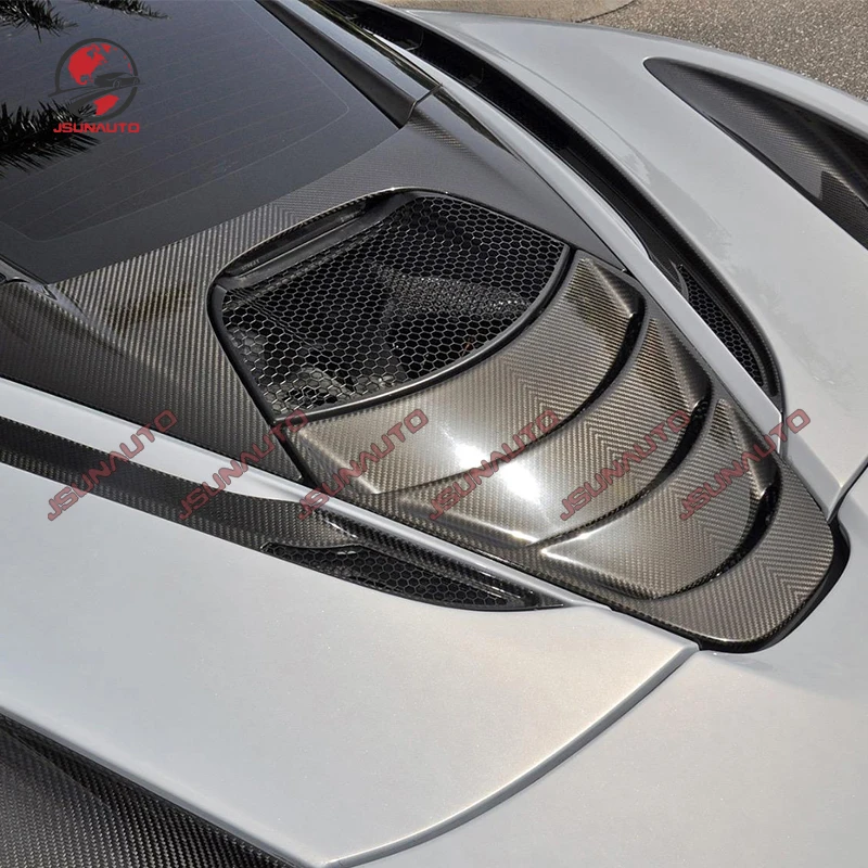 

Dry Carbon Fiber Rear Engine Hood Cover For McLaren 720s OEM Style Car Accessories Rear Hood Bonnet Cover For 720s Car Styling