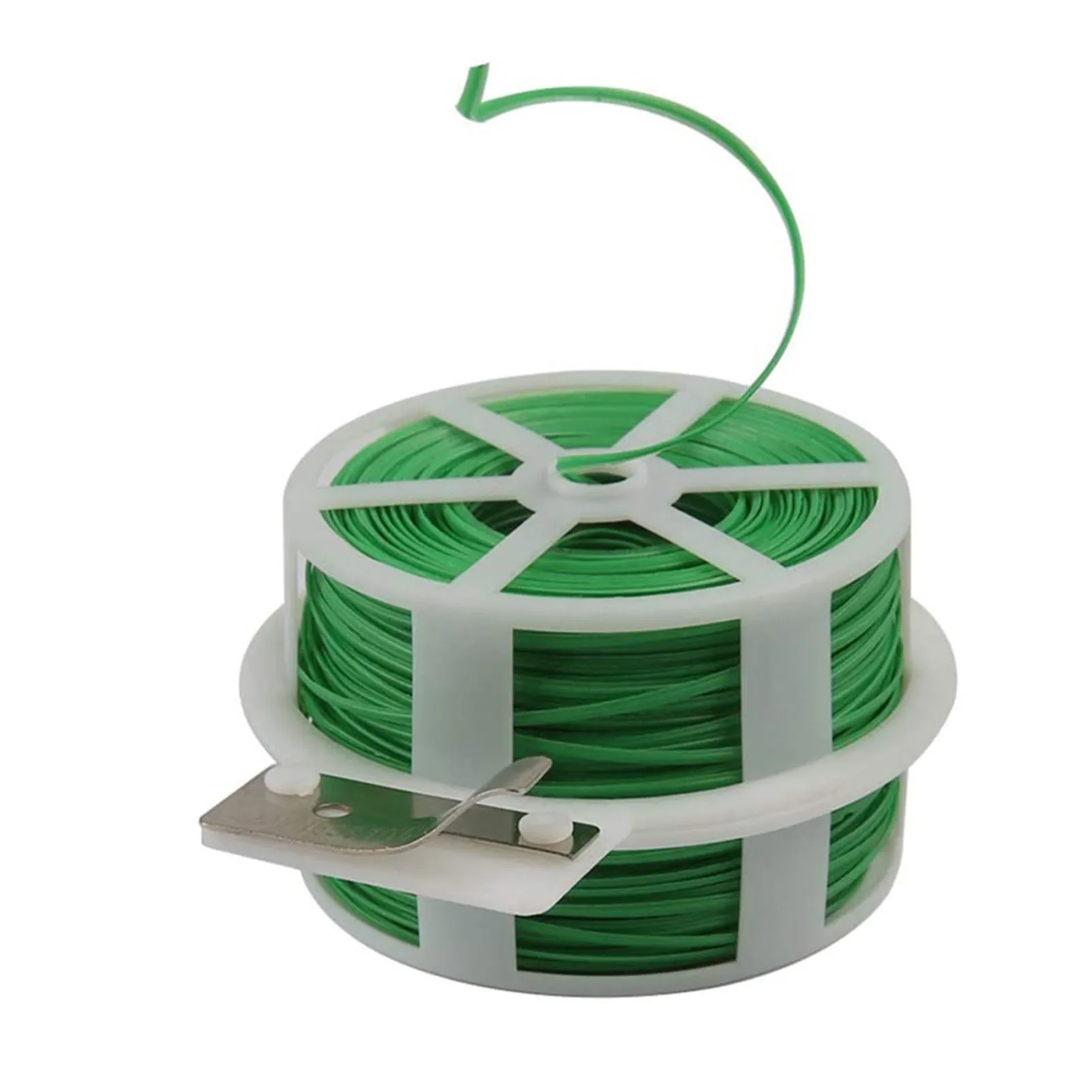 

Gardening Tie Plant Ties With Cutter Reusable Support Ties For Gardening Plants Growth And Care Florist Supplies Built-In Cutter