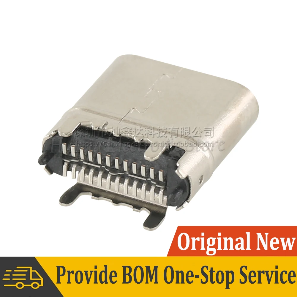 5pcs тип C 24 Pin женский вертикальный разъем SMT USB 3.1 DIP24 180