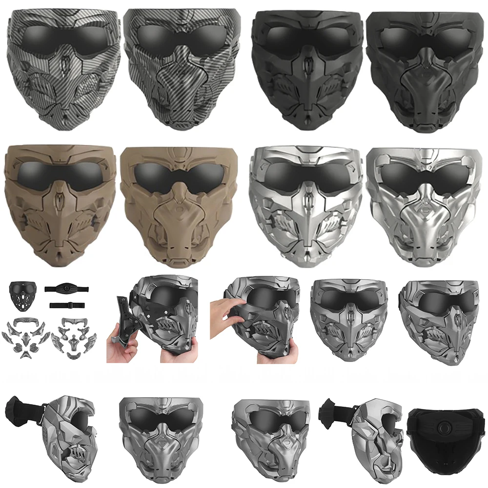 НОВЫЙ тактический магнитный адсорбционный набор масок Doomsday 2 типа DIY бронемодуль