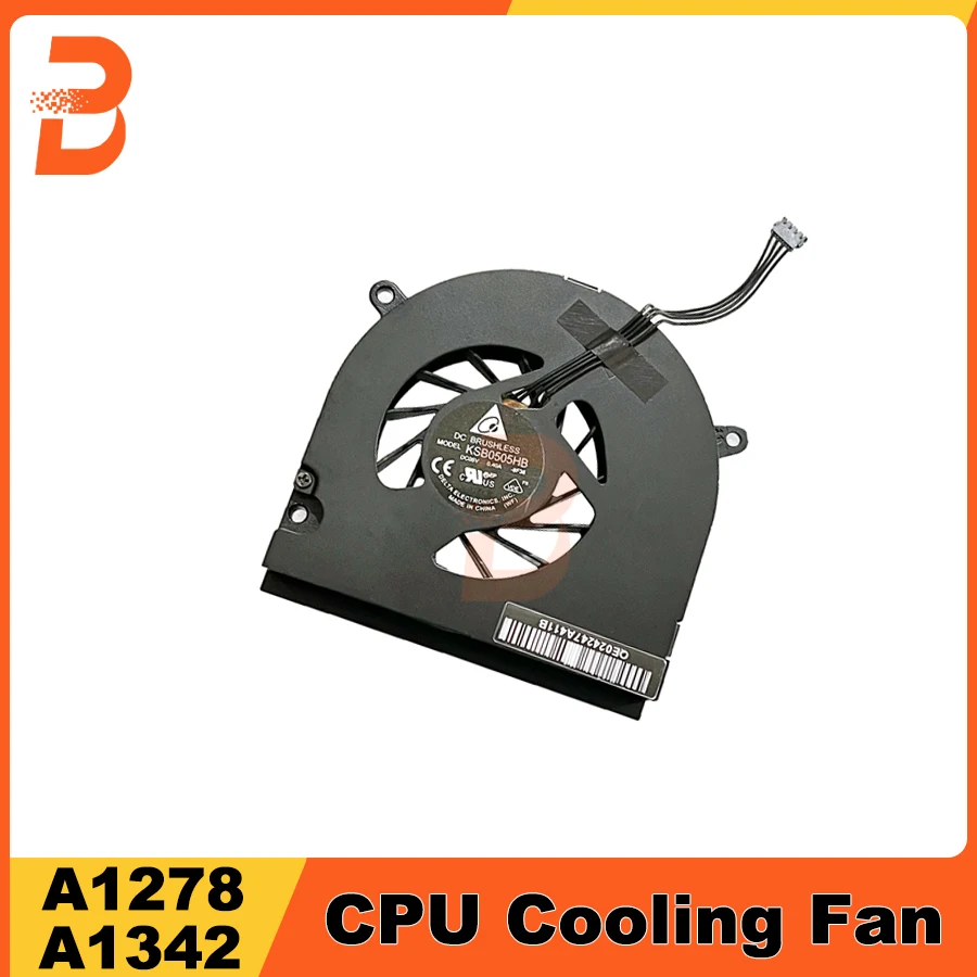 Tested Original Black Label Laptop CPU Cooling Fan For MacBook Pro 13&quot A1278 A1342 Cooler 2008 2009 2010 2011 2012 Years |