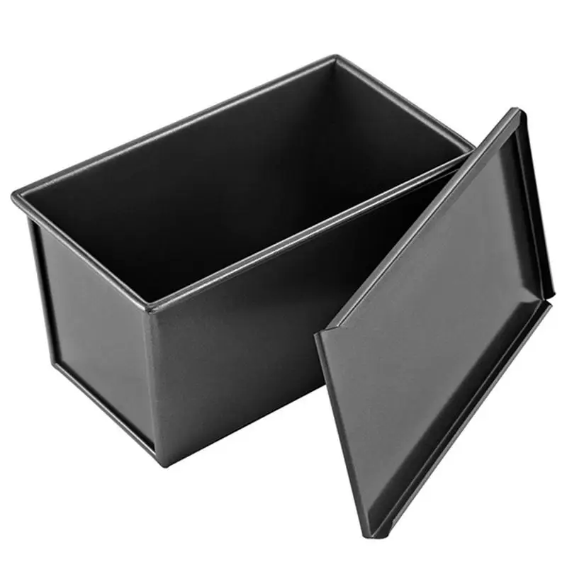 

Антипригарная прямоугольная коробка для сэндвичей, форма для хлеба, булочек, сковородок с крышкой, инструмент для выпечки, поднос для торта, форма для хлеба