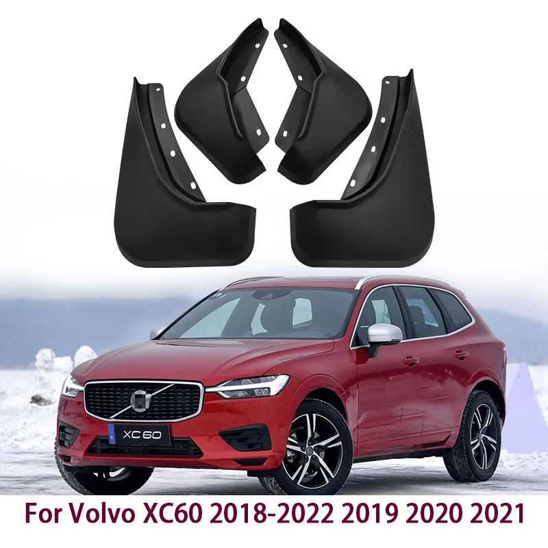 

Mud Flaps For Volvo XC60 2018-2022 2019 2020 2021 Splash Guards Fender MudFlaps Front Rear Mudguards Car Accessories