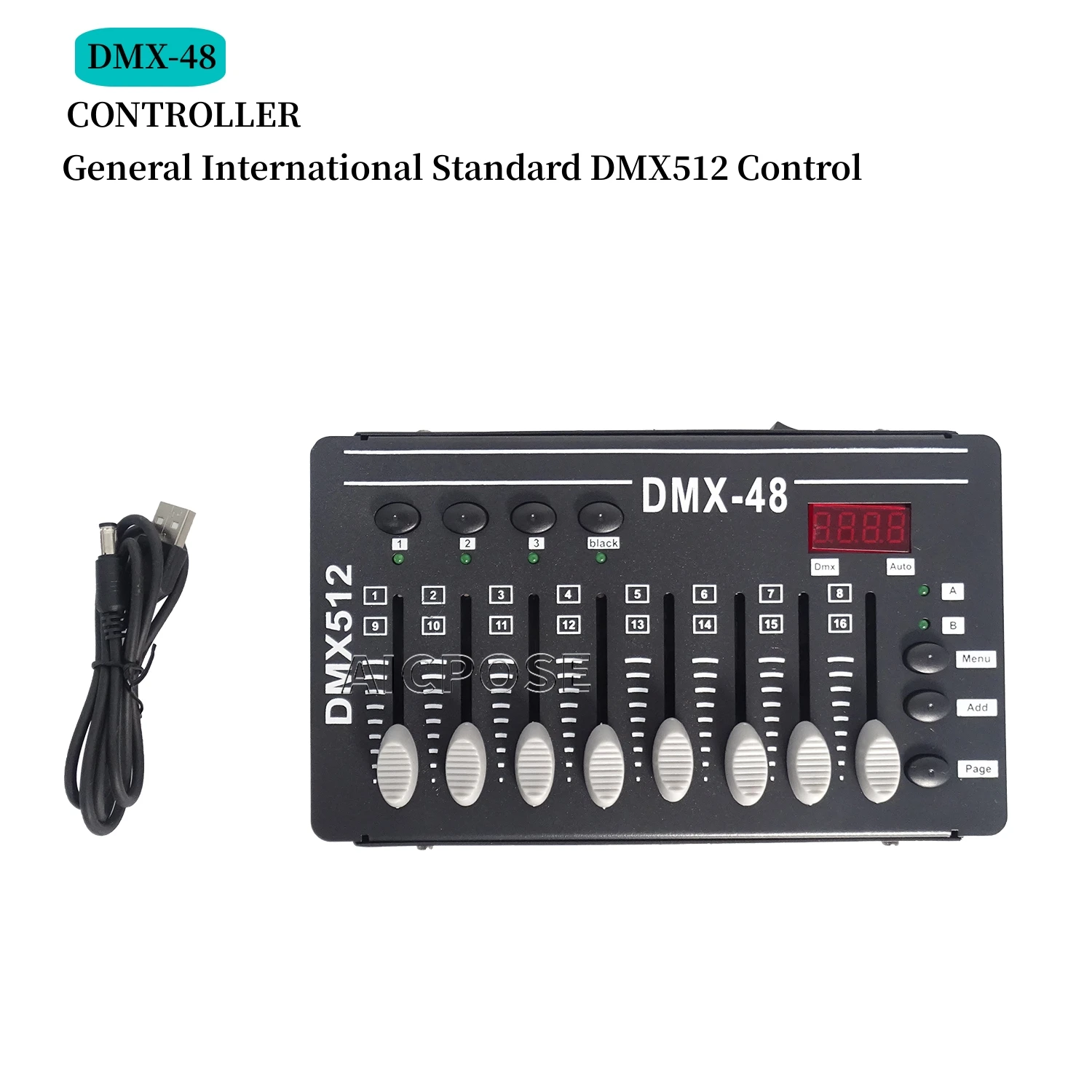 

Stage Light LED Mini DMX Controller LED Par Lights DJ Light Console For Moving Heads Dmx512 Disco Lighting Effect Console