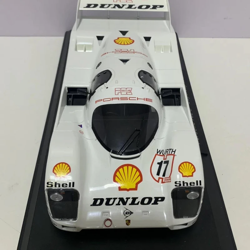 1:18 1987 Porsche 962 C Supercup High Simulation Diecast Car Metal Alloy Model Car Toys for Children Gift Collection enlarge