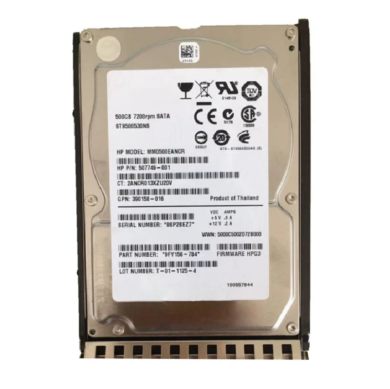 

100%New In box 3 year warranty ST9500530NS 500G SATA2 7.2K 2.5inch Need more angles photos, please contact me