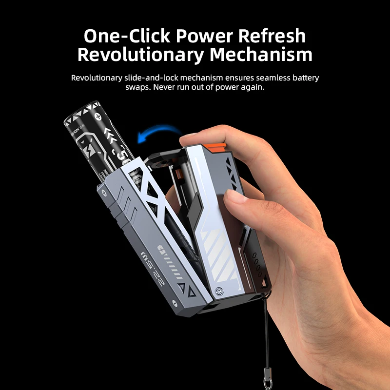 Фото Съемный аккумулятор Vyvylabs CCC Power Bank 22,5 Вт, внешний аккумулятор с быстрой зарядкой для iPhone 16, 15, 14, 13, 12 №4