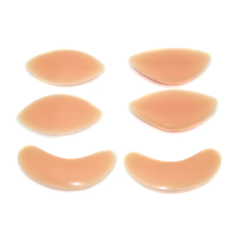 

Silicone Breast Protheses Women Bra Form Invisible Enhancer Strapless Underwear Breast Pads Push Up Intimate Accessory Female