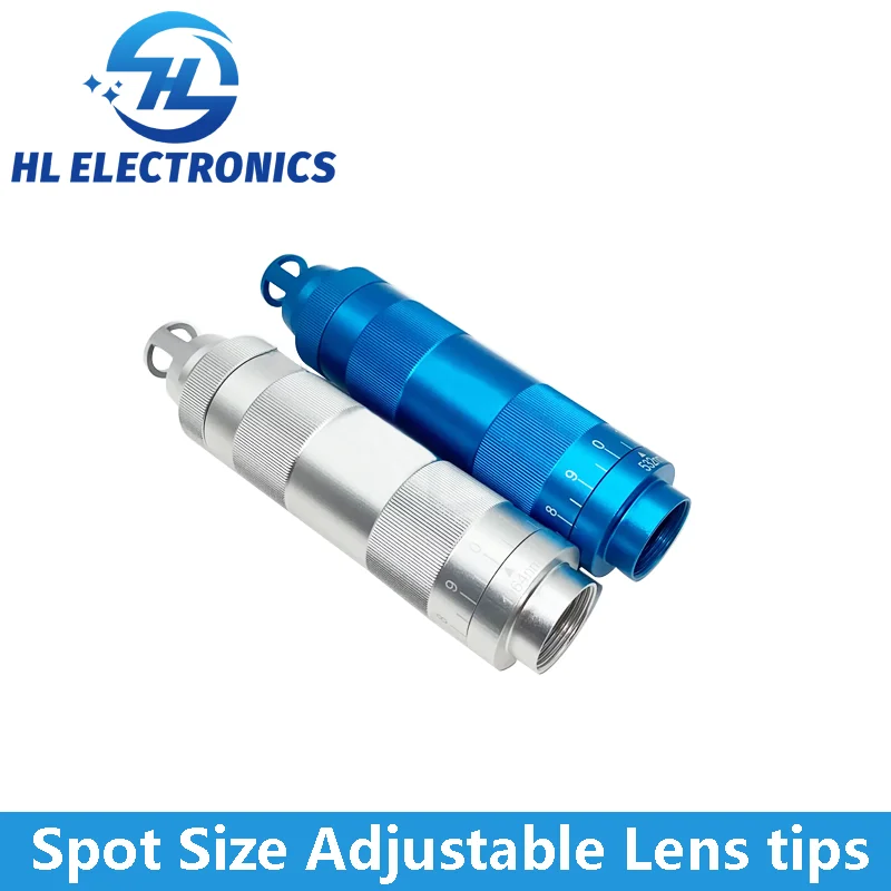 Насадки для лазерных линз зонд с регулируемым размером точки 1064 нм 532 1320 черная