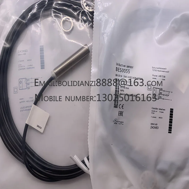 Оригинальный датчик приближения BES M12MI-NSC40B-BP02/BP03/BP05