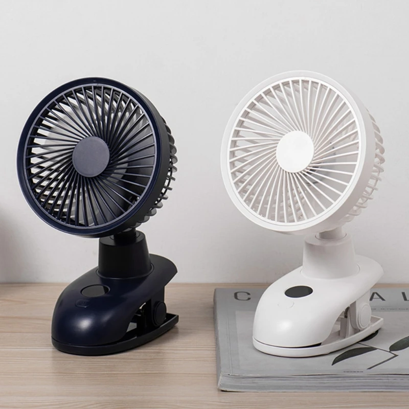 Мини-вентилятор для настольных компьютеров 4-скоростной вентилятор с зажимом и