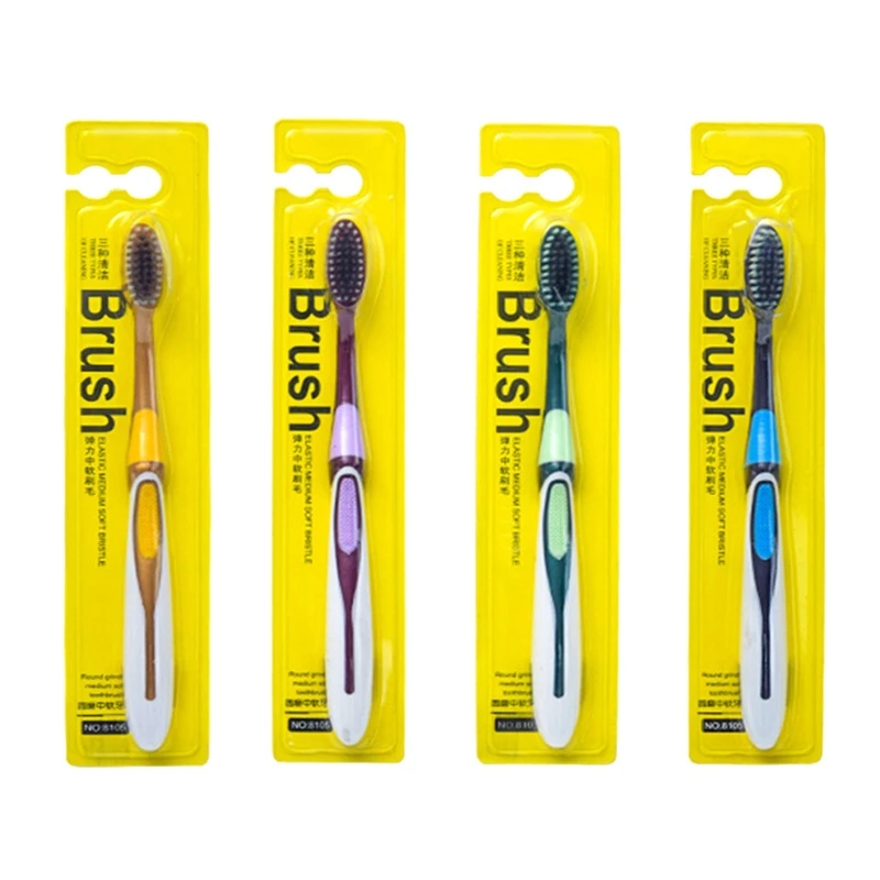 

Portable Plastic Toothbrush Soft Fine Bristles Teeth Brush for Adults Toothbrushes Oral Care Cleaning Tool Drop Shipping