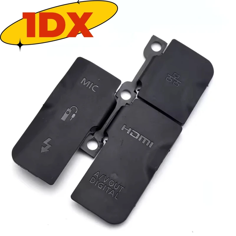 Фото Новый чехол для Canon 1DX (1-го поколения) 1DX2 EOS 1DX Mark I II USB, кожаный чехол для порта, боковая резиновая крышка микрофона, HDMI, крышка, чехол №3