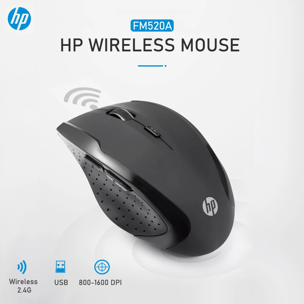 

Беспроводная игровая мышь HP FM520A, 1600DPI