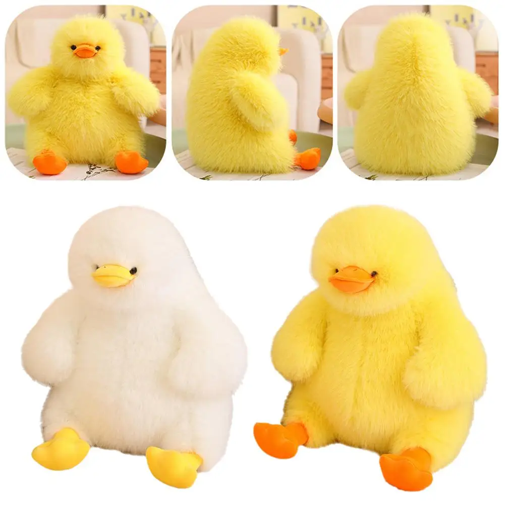 Симпатичная игрушка гигантская желтая утка плюшевая кукла плюшевые игрушки