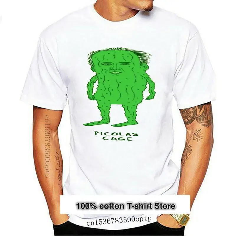 

Camiseta de jaula de Picolas, camisa divertida, extraña, Creepy Raising, color verde, Pickles, Valle