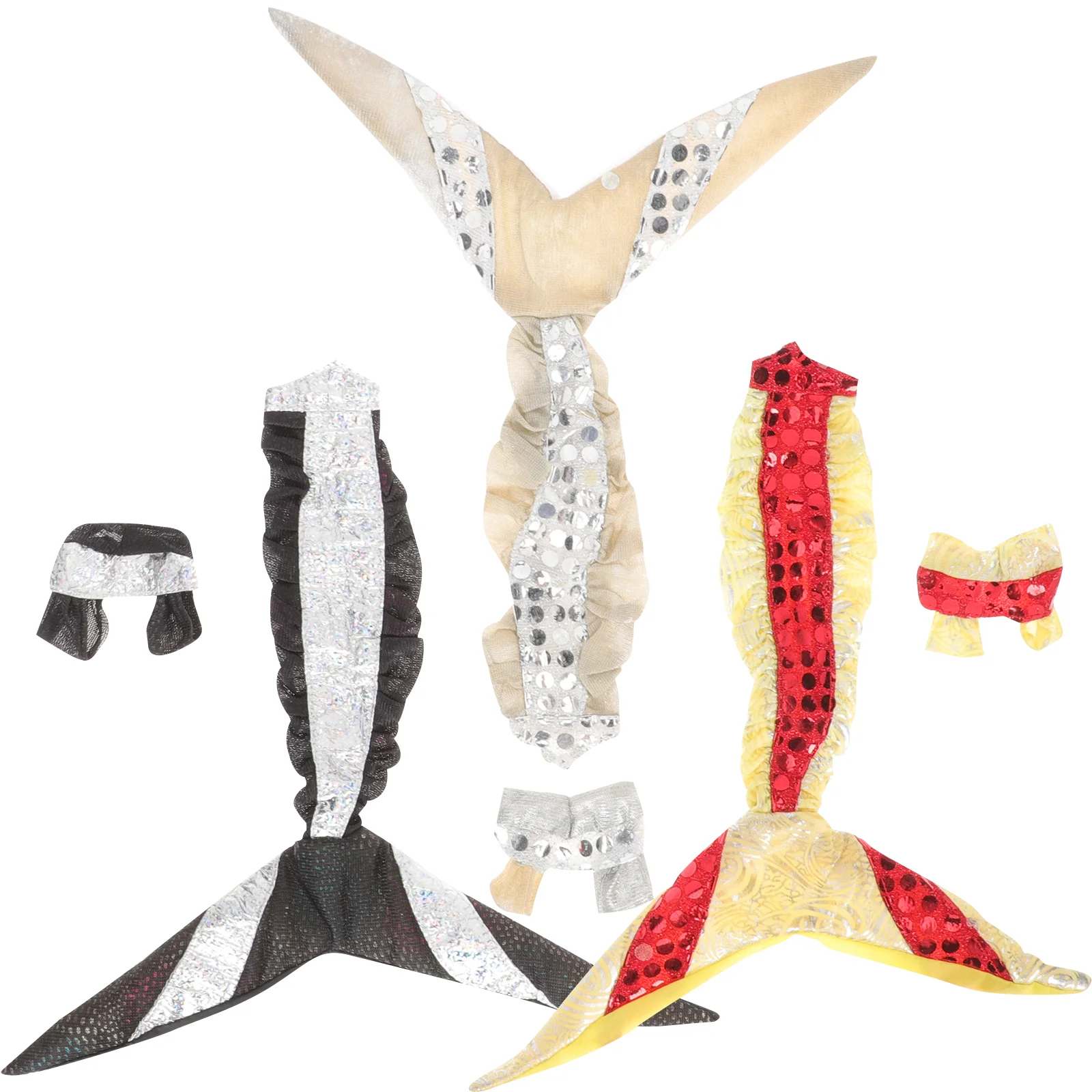 

3 Sets of Decorative Costume Delicate Clothes Compact