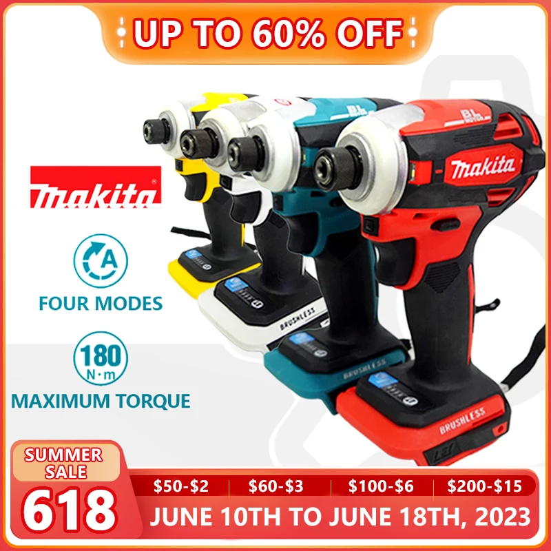 Makita DTD172 Upgrade Japanese Domestic Sales Version of 18V BRUSHLESS MOTOR Shock ScrewDriver