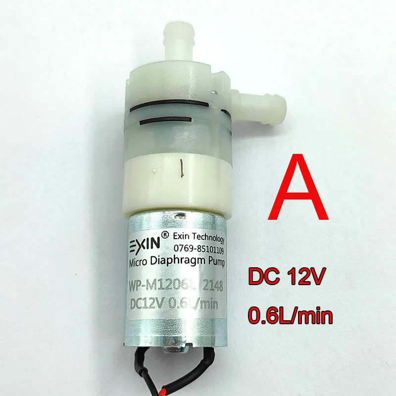 

Диафрагменный насос WP-M1206L-2148 12В 0.6 л/мин или WP-M1213L-2214 12В 1.3 л/мин