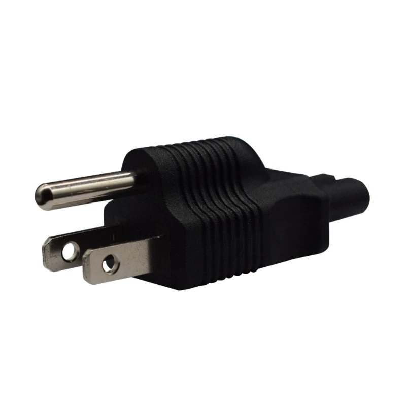 

IEC 320 C14 to C7 Power Connector Plug Universal AU/US/UK/EU Socket To C7 Female Converter Power Adapter Black