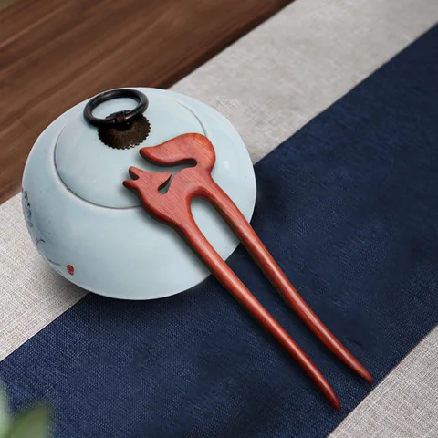 Деревянные палочки для волос ACRDDK