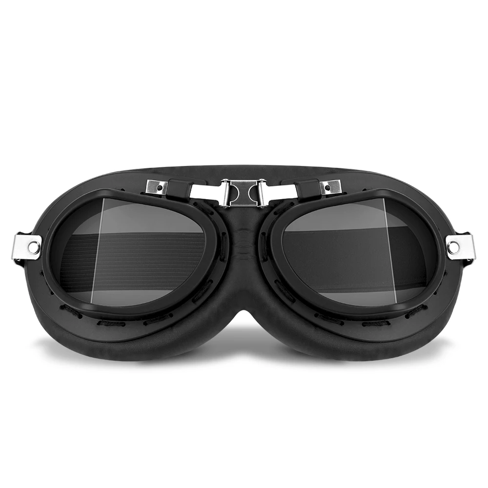 

Мотоциклетные очки, противоскользящие ветрозащитные ретро-очки для мотокросса, шлема, квадроцикла, езды по бездорожью