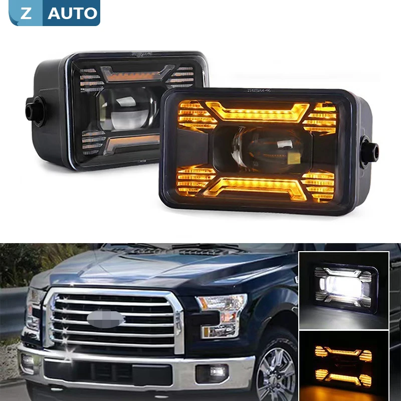 

Комплект светодиодных противотуманных фар для Ford F150, США, версия 2015, 2016 светодиодный 1 пара