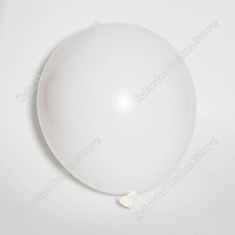 120 шт. вечерние белые матовые латексные воздушные шары |
