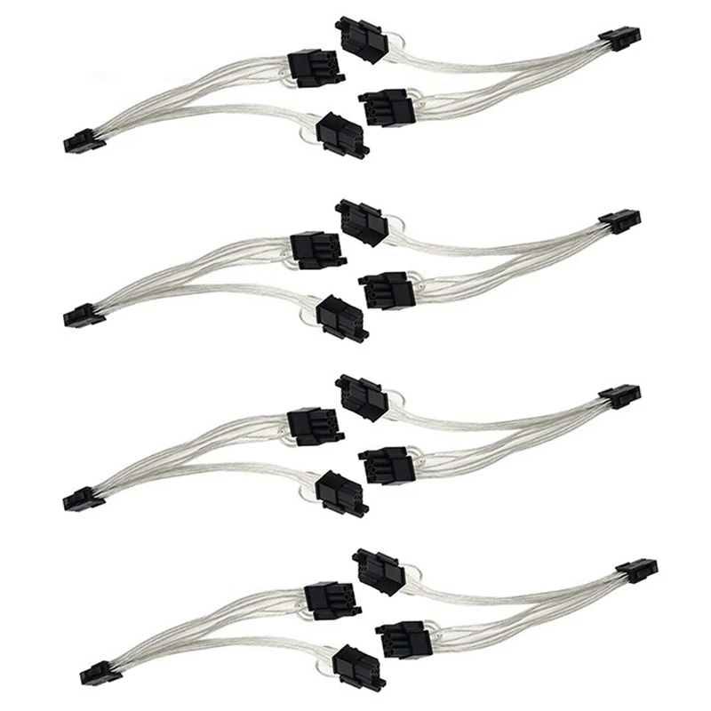 

8 Pcs Pcie 8Pin To Dual 8 (6+2)Pin Power Cable Graphic Card Cable / 8 Pin Splitter / 6Pin To Dual