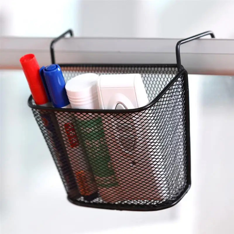 

Office Hanging Rack Files Pens Storage Basket Hanging Basket Office Organizing Rack
