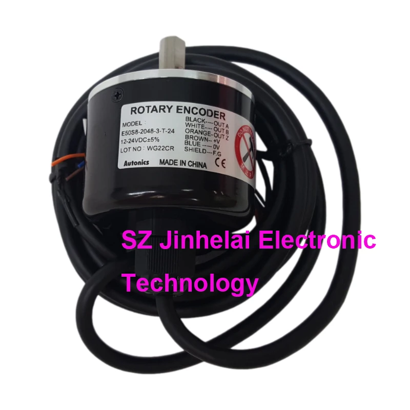 

New and Original E50S8-2048-3-T-24 Rotary Encoder Manufacturer Autonics 12-24VDC Encoder Switch Rotary