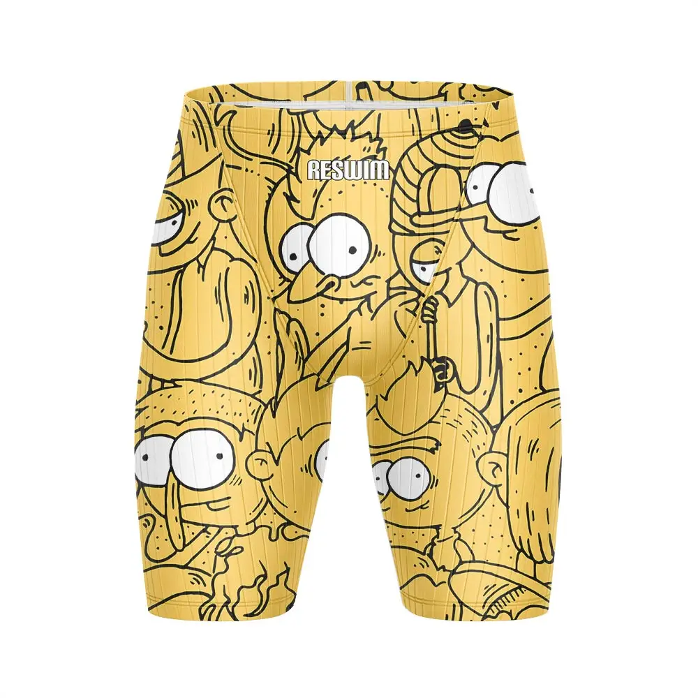 Новые мужские Гидрошорты для плавания Шорты спортивный тренировочный купальник