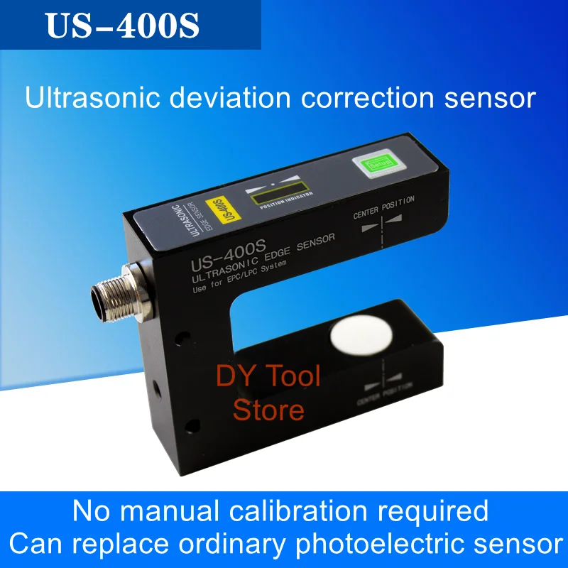 US-400S Ultrasonic Sensor KPC-C2 Photoelectric Correction Sensor Slitting Electromechanical Eye Ultrasonic enlarge