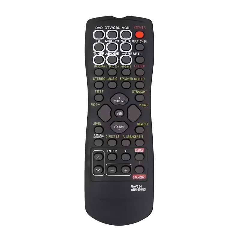 Фото Пульт дистанционного управления Haoxi RAV254 для Yamaha RX-V496 HTR-5240 HTR-5250 HTR-5630 RX-V350 RX-V359 RX-V390 - Новая модель №3