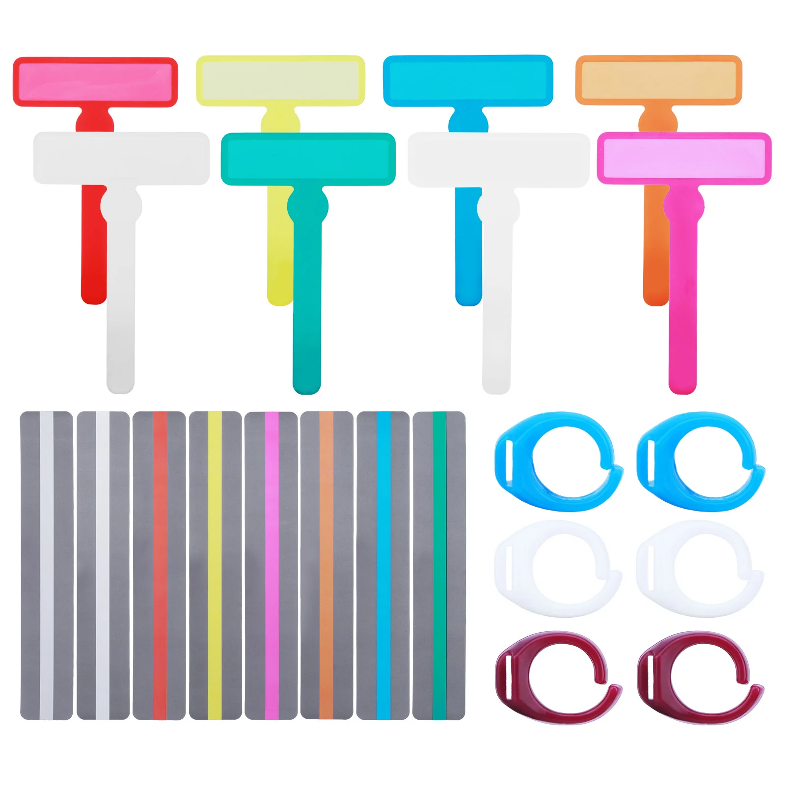 

22pcs Guided Reading Strip Elementary Pointer Highlighter Early Reader Tracker Dyslexia Education Classroom Tool Teens Kids ADHD