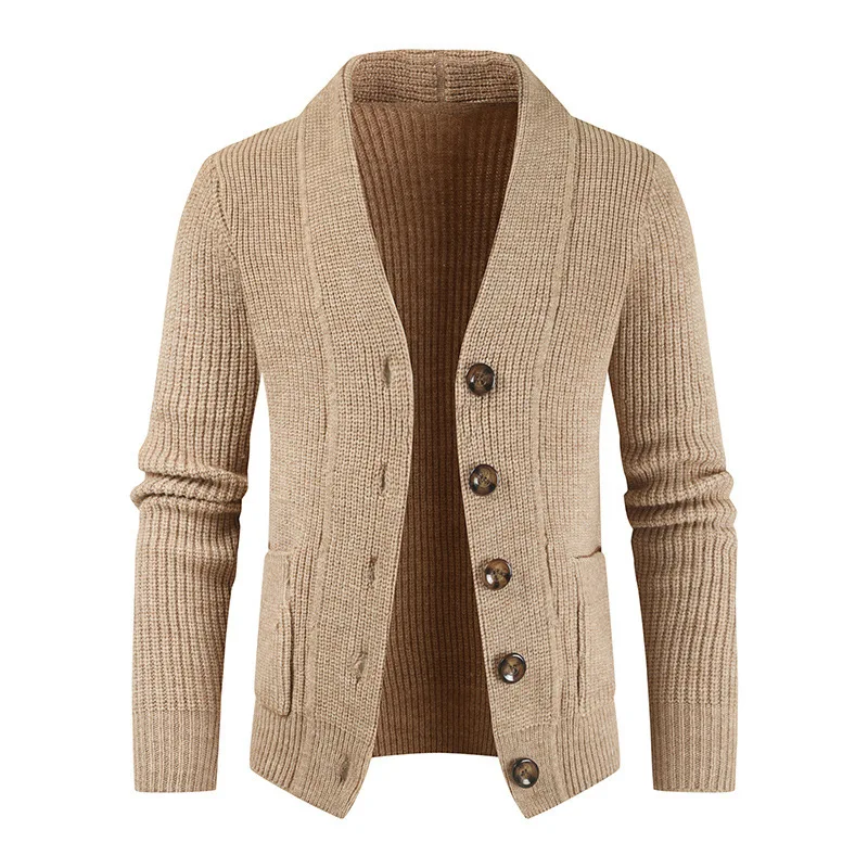 

2023 autumn and winter trade sweaters men casual cardigan knitted sweater 9976