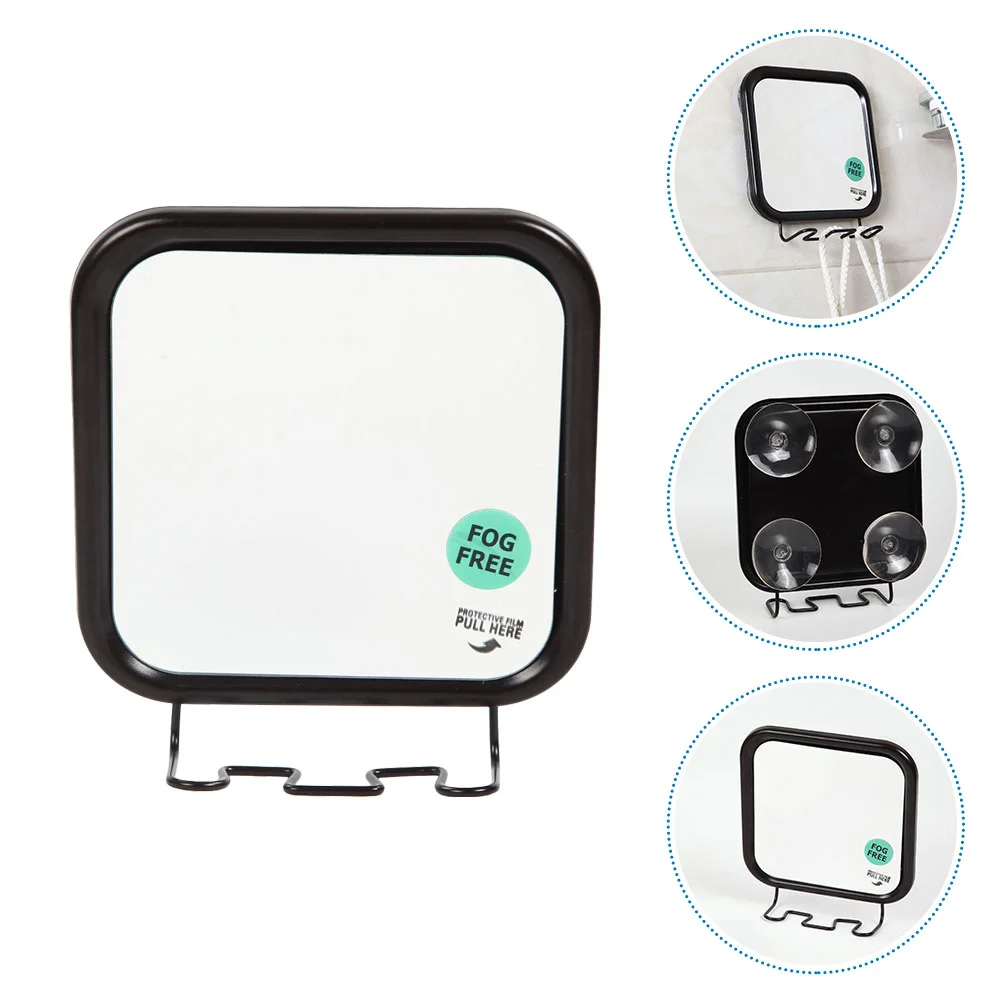 

Makeup Mirror Hook Fogless Shower Wall Hanging Vanity Entryway Bathroom Supply Shave Mounted