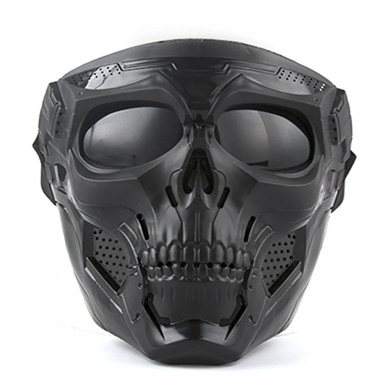 

Skull Mask Ghost Mask Army Fan Field Outdoor Riding Special Forces Tactics Full Face Protection Windproof Goggles Tactical Mask