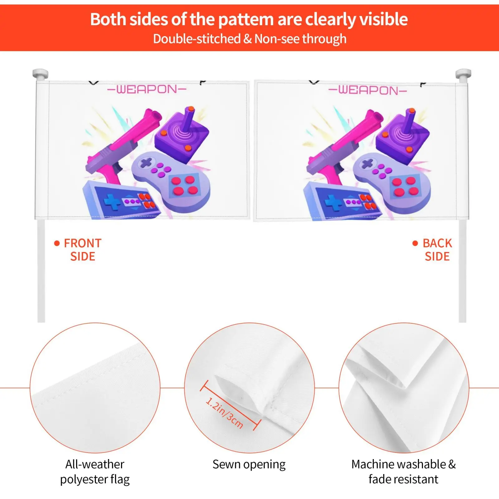 Выберите свое оружие уличный декор флаг автомобиль игровые компьютерные игры
