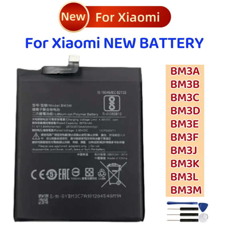 Аккумулятор BM3A BM3B BM3C BM3D BM3E BM3F BM3J BM3K BM3L BM3M + Бесплатные инструменты
