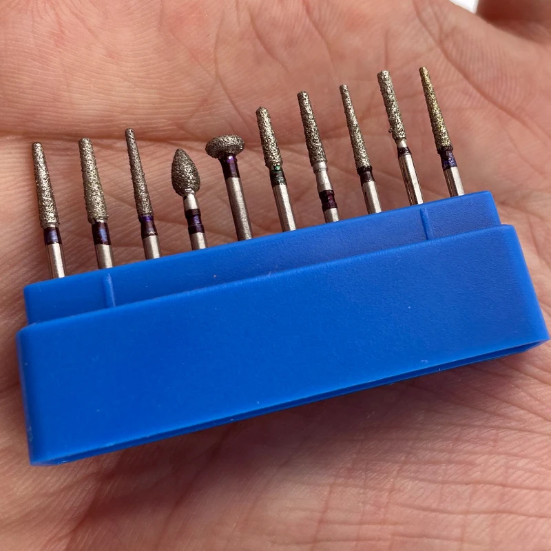 Стоматологические алмазные Буры дрель для зубов Фарфоровая керамика