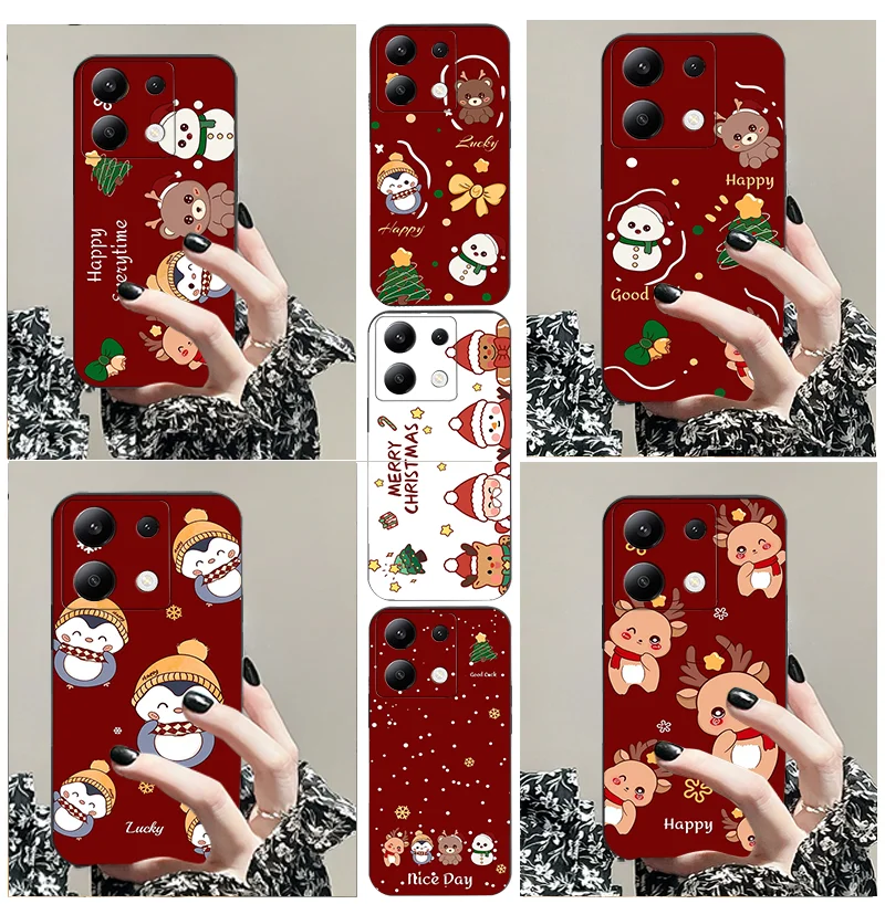 Для Redmi K70E 4 5 G 12 A X 13 CNF 10 9 1 2 PLUS C 3 Prime TPU Черный Мягкий чехол для телефона Новая