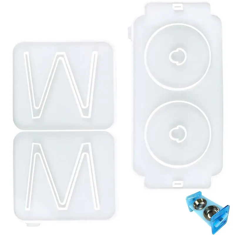 

Silicone Pet Bowl Stand Mold Silicone Resin Bowl Stand Molds Food Water Bowl Holder Epoxy Mould For Small Medium Dogs Cats Puppy