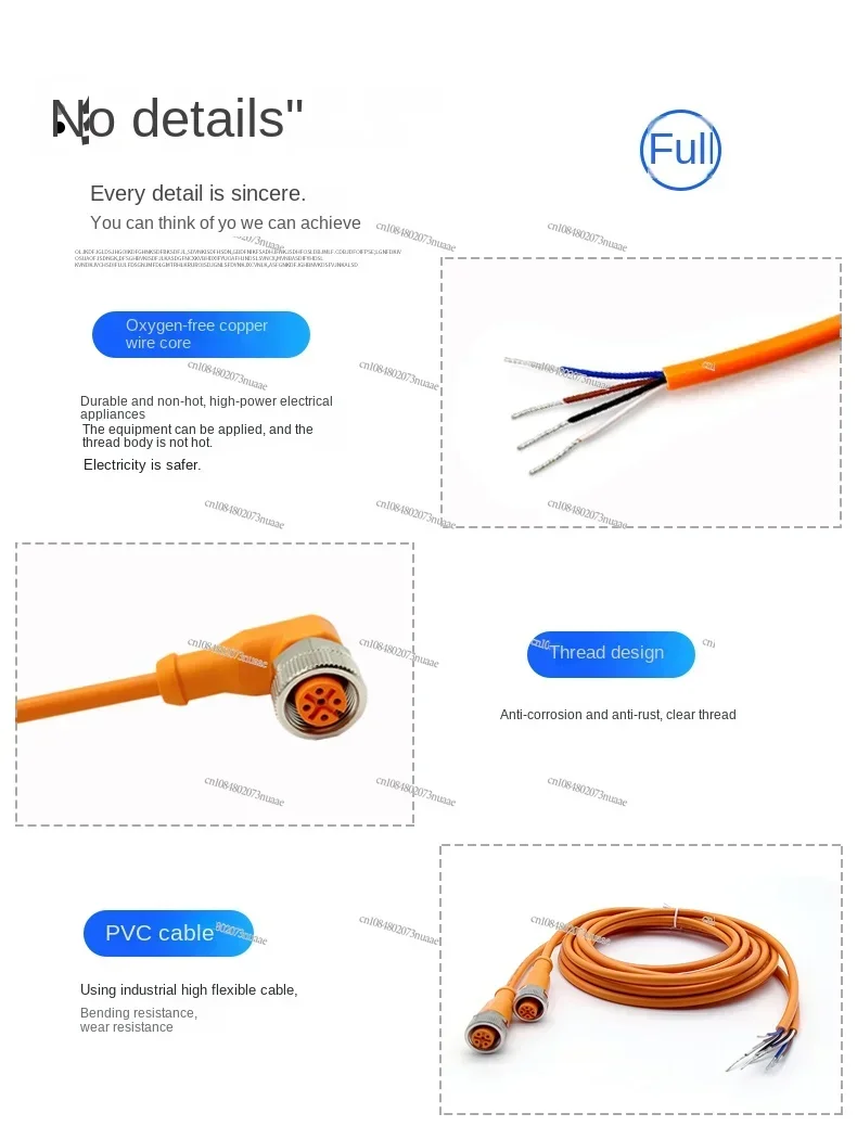 Кабель датчика Evc001 002 003 004 005 006 008 EVT38
