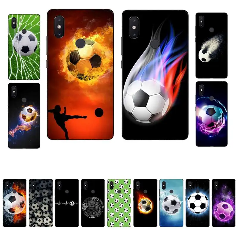 

MaiYaCa football soccer ball Phone Case for Xiaomi mi 8 9 10 lite pro 9SE 5 6 X max 2 3 mix2s F1