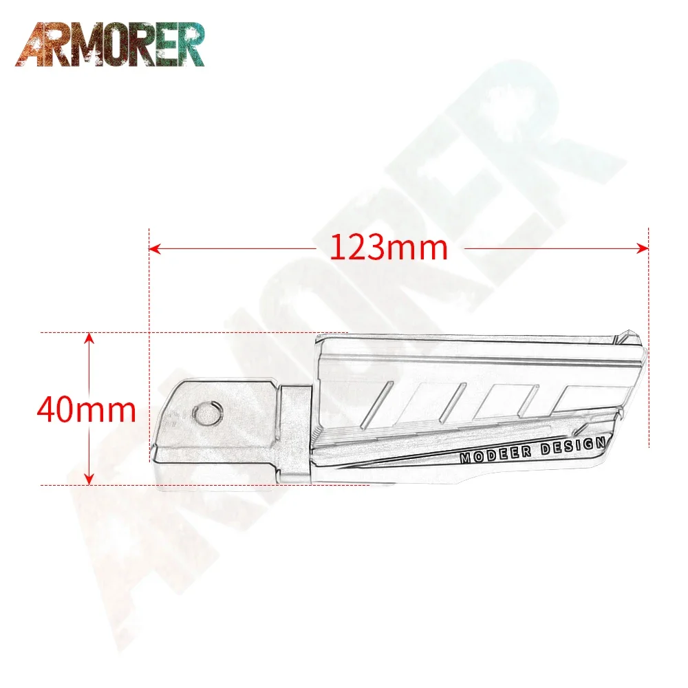 Аксессуары для мотоциклов подножки заднего пассажира KAWASAKI NI NJA 250 300 400 650 1000 1000SX