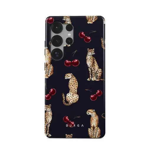 Фото Чехол для телефона BURGA Cougar для Samsung Galaxy S25 S24 S23 S20 FE Plus Ultra 4G 5G, глянцевая пленка, жесткий чехол из ПК №1